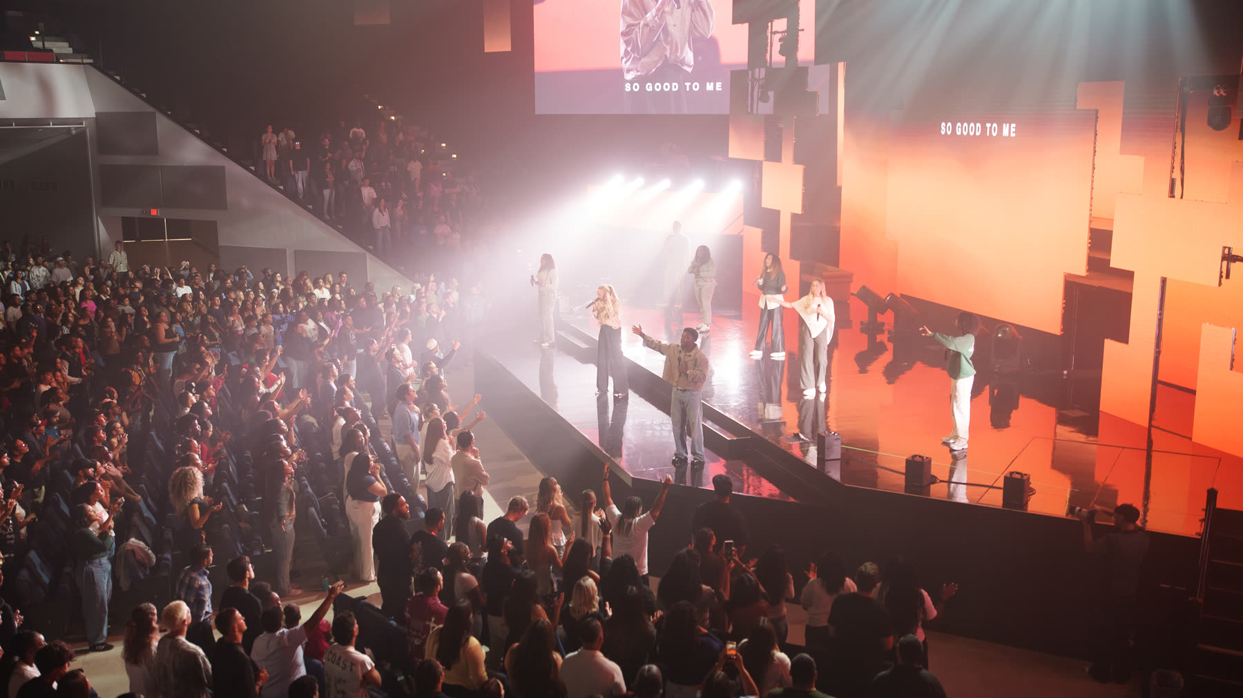 Rally, First Baptist Fort Lauderdale, full room